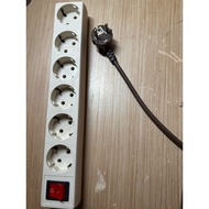 Uticon ST-1682 6-Pin 2-Meter Original Version Socket Plug