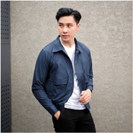 Delibra Men's Bomber Jacket Moris Navy Men's Bomber Jacket Men's Bomber Jacket Cool Men's Jacket Lat