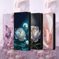 Xiaomi Retro Camellia Leather Case Suitable for Redmi A5 12 15 13C 14C 13R 15C Mobile Phone Protecti