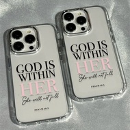Minimalist Letter Collage Frame Soft Phone Case For iPhone 17 16 15 14 13 12 11 Pro Max XS X XR 7 8 
