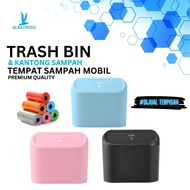 Albatross Car Trash Can / Car Push Trash Bin / Can / Garbage Bin Slim Hanging Car Trash Can