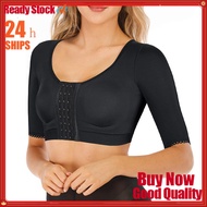 ✅【Premium Quality】Shaper Tops for Women Arm Compression Post Surgery Front Closure Bra Tank Top Shap