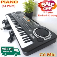 [ CHÍNH HÃNG PIANO ]đàn pianođàn piano cho bé kèm mic-đàn piano cho bé 61 phím-Đàn Piano 61 Phím - Đ