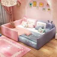 Parent Child Girl, Princess, Second Child, Family Bed, Family Bed With Three Children, Mother And So