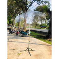 PAYUNG BULAT TRANSPARENT /JERNIH /LUTSINAR