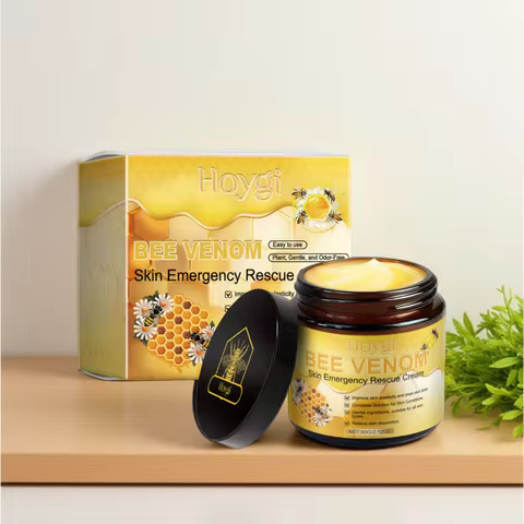 Bee Venom Cream Relieves Redness Repair Damage Skin Strengthens Skin Barrier Deep Moisturizing Skin 