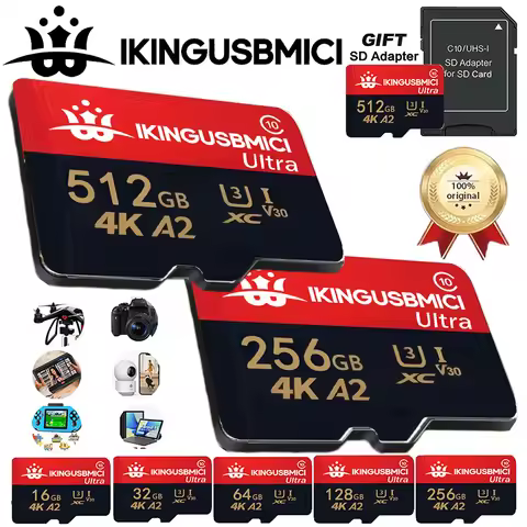 High Performance Micro Memory Card SD Cards TF Cards Flash Card 512GB/32GB/64GB/16GB/256GB for iPad 