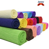 JAROV Crepe Paper, Craft Material for DIY Flower Wrapping & Handmade Blooms, Thickened Wrinkled Pape