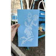 JORDAN 4 CUTTING STICKER CUSTOM ORACAL MATERIAL 18CM