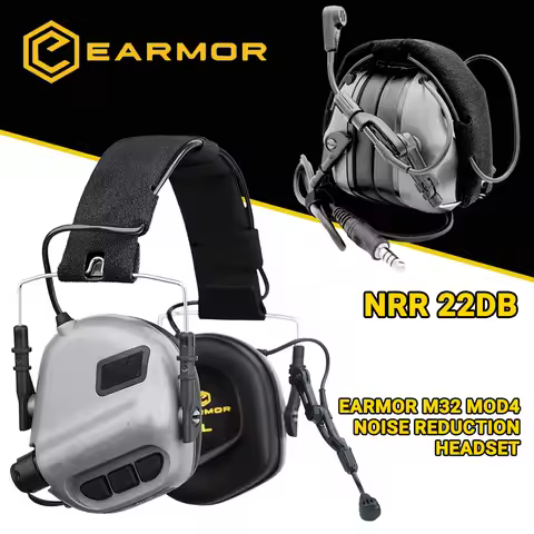SALE! Original M32 MOD4 Tactical Shooting Earmuff Noise Reduction Headphones EARMOR Aviation Communi