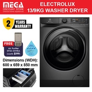 ELECTROLUX EWW1343R7SC 13/9KG WASHER DRYER | 4 Ticks | Free Electrolux EP32-25WBA Air Purifier