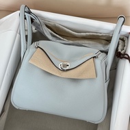 Hermes Lindy 26 聖杯藍 08 bleu pleu PHW 銀扣