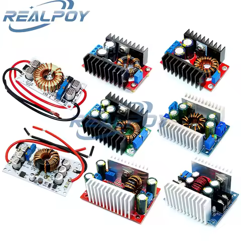 DC-DC 120W / 150W / 250W / 9A 300W / 300W 20A / 400W 15A / 600W 10A Boost Converter Step Down Buck C
