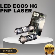 MERAH AMPU LED MOTOR LASER H6 9NINE ECO9 LL WHITE YELLOW WHITE WHITE 10 WATT SENJA/ REDbiru