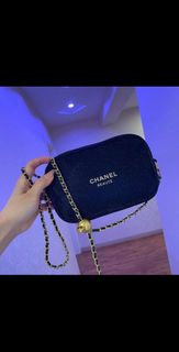 Chanel香奈兒專櫃VIP正品 化妝包（贈品化妝包➕禮盒包裝➕可調節鏈）