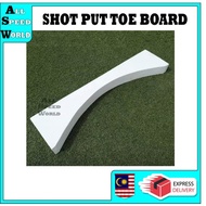 SHOT PUT STOP BAR / SHOT PUT TOE BOARD / JAVELIN TOE OF BOARD/铅球板
