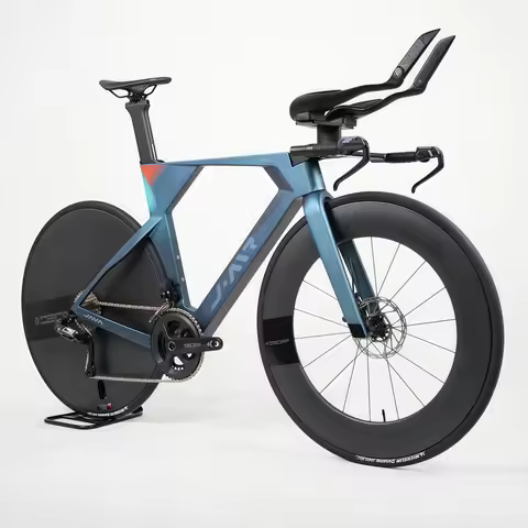 JAVA J AIR TT-VEGA Aero Streamlined Integrated Carbon Frame 700C Disc Brake With Closed Carbon Wheel