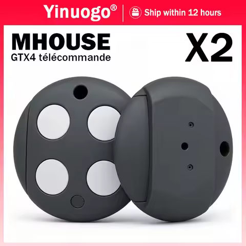 Mhouse GTX4 433.92MHz Garage Door / Gate Remote Control Work With Mhouse GTX4C TX3 TX4 MOOVO MT4 MT4