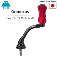 Gomexus CraftFin 35 Reel Handle for Shimano Spinning Reels, 11g Carbon Handle, Compatible with Vanqu