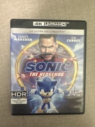 Sonic the Hedgehog 4k uhd Blu-ray 4k藍光碟bluray
