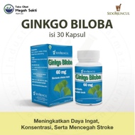 Sidomuncul Gingko Biloba Memory For 30 Capsules