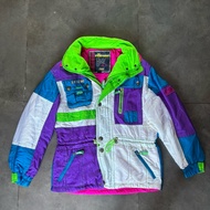Ellese Vintage Colorblock Jacket Unisex