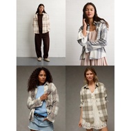 KEMEJA AMERICAN EAGLE SHACKET FLEECE SHIRT Wanita