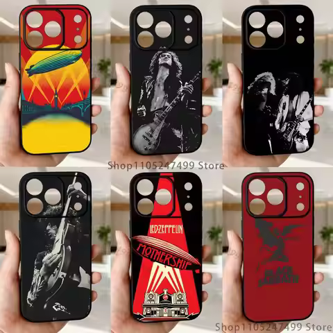 Z-Zeppelin L-Led Phone Case For iPhone 17,16,15,14,13,12,11,Pro,Max,Plus,E,Air,Mini Protective TPU C