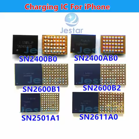 10pcs/lot SN2501 SN2501A1 SN2600B1 SN2600B2 SN2611A0 TIGRIS T1 Charging IC Chipset For iPhone 11/12 