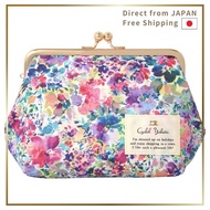 Cyalel Yahata Botanical Flower Kiss Lock Pouch Makeup Cosmetic Pouch Floral Cute Made in Japan