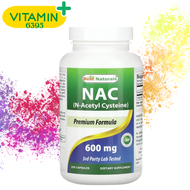 Best Naturals NAC 600 mg 250 Capsules