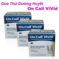 Que Thử Đường Huyết On Call ViVid Hộp 25 Que