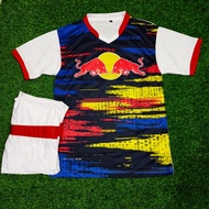 PUTIH Non APPAREL PLAIN PRINTING JERSEY MODEL RB LEIPZIG AWAY FOOTBALL JERSEY 2021 2022 WHITE YELLOW