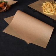 EGALLY 100Pcs Brown Butcher Paper No Wax for Sublimation & Heat Press Thicken Food Grade Square Meat