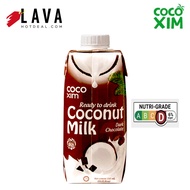 [COCOXIM] Chocolate Coconut Milk Drink 330ml - Single - Tetra Drink