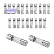 20 x 250 V 2A F2AL Quick F link Glass tube fuse 5 mm x 20 mm