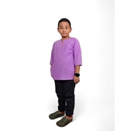 Children's Kurta Boys Cotton T-shirt Cool Comfortable Modern Kurta Casual 3 Quarter 3/4 Sleeves | So