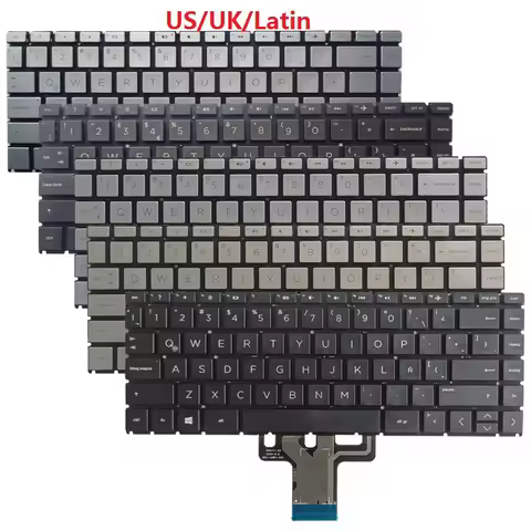 Russian/UK/US/Latin laptop keyboard for HP Pavilion X360 14-CK 14-CD 14M-CD 14-CE 14-DQ TPN-Q221 Q20