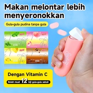 (SWOOT)Sugar Free Mint Candy with Vitamin C | Portable Fresh Breath Candy (4 Flavors) | Halal Sweet 