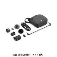 DJI MIC Mini 2TX 1RX ขนาดเล็ก เบาเป็นพิเศษ รอบคอบการทํางาน 48 ชั่วโมงการส่งผ่านเสียงที่เสถียรคุณภาพส