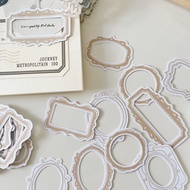 Classic Frame Stickers - Brown