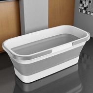EZShopping Peasy Multipurpose Folding Bucket Portable Silicone Laundry Bucket - WYL-501