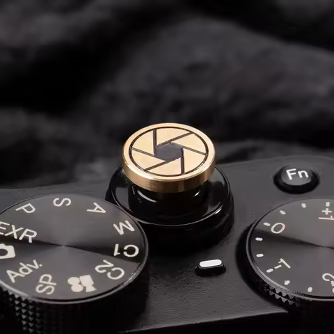 Camera Metal Shutter Button Photography Accessories For Fuji X100VI Lumix Canon R50V Nikon Z502 Z63 