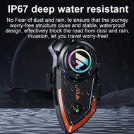 Y80 Waterproof Motorcycle helmet intercom bluetooth 5.3 helmet headset