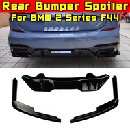 premium-For BMW 2 Series F44 Car Rear Bumper Lip Splitter Diffuser Body Kit Bumper Guard Protector C