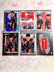 F1 Topps turbo attax haas cards esteban ocon ollie bearman