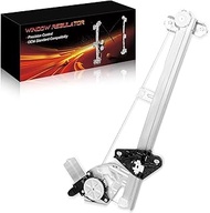 AOTPAT Front Left Power Window Regulator with Motor for:-Honda Fit Base 2009-2013, Fit Ev 2013-2014,