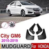 บังโคลนสำหรับ Honda City GM6 2019 2018 2017 2016 2015บังโคลนหน้าชายบังโคลนหลังอุปกรณ์เสริมรถยนต์พนังที่กันโคลนติดรถยนต์