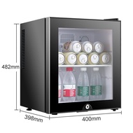 Hotel Mini Fridge30L Sample Refrigerator Tea Cabinet Refrigerated Cabinet Beverage Mini Fridge Mini 
