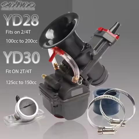 YD28 30 28mm PWK Carburetor Parts Scooters With Power Jet ATV Motorcycle Racing Parts Scooter For Ho
